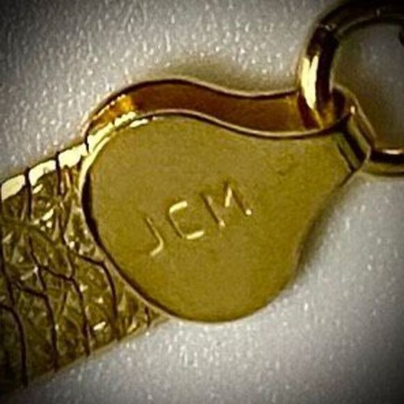 AEU# Exquisite JCM 7” Reversible Gold Vermeil Bracelet - Picture 9 of 12